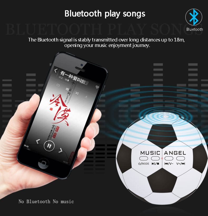 Bluetooth mini kuglični zvučnik za PC ili mobilni telefon