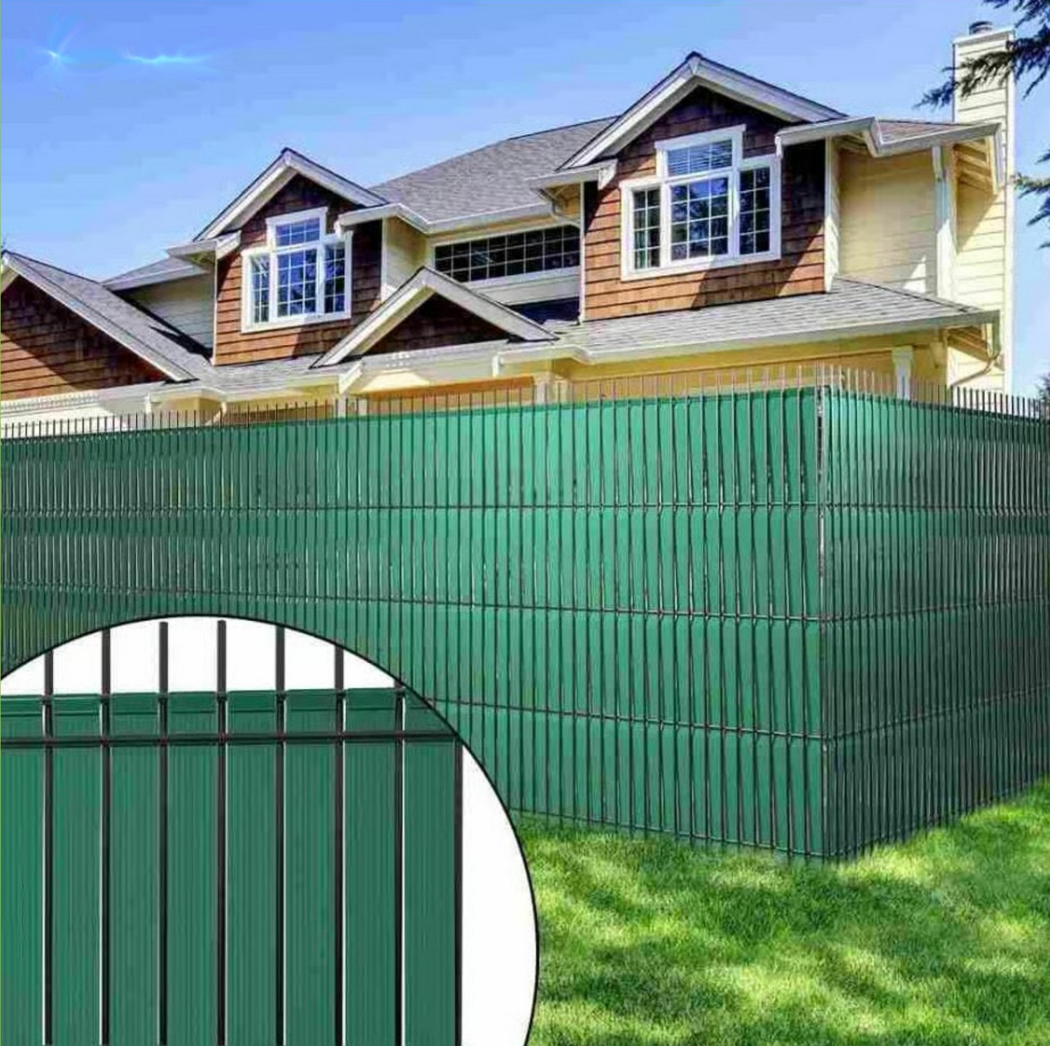 traka za zaštitu privatnosti za 3d mrežastu ogradu PVC ispunjava ogradu