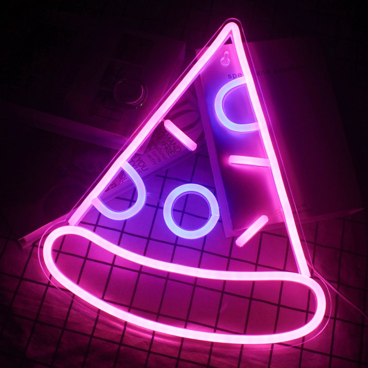 pizza - LED neonski logo