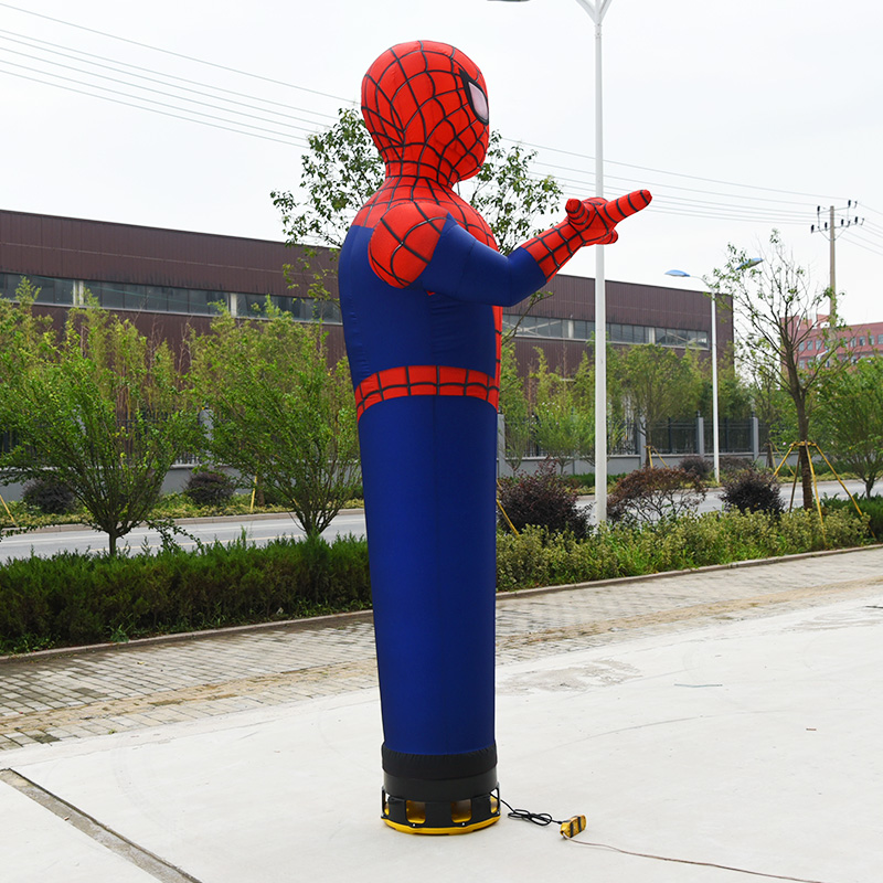 air dancer spiderman - plesna figurica reklama reklama nebo balon maše momak